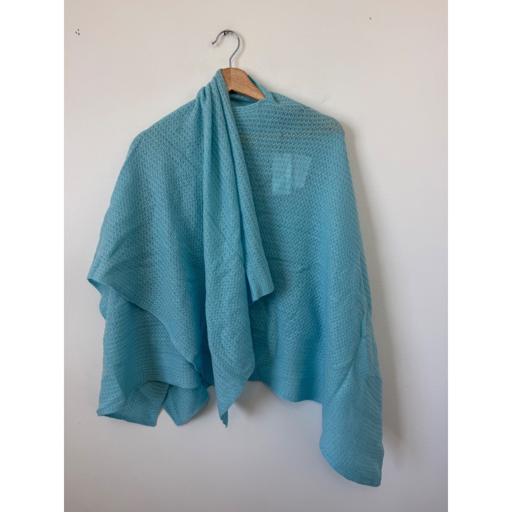 J. McLaughlin Julianne 100% Cashmere Wrap – Seafoam – One Size – NWT - Picture 2 of 4
